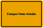 Grundbuchauszug Eningen Unter Achalm